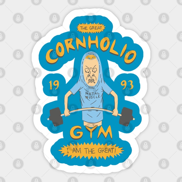 Cornholio GYM Sticker by woleswaeh